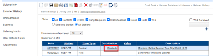 1-listener history