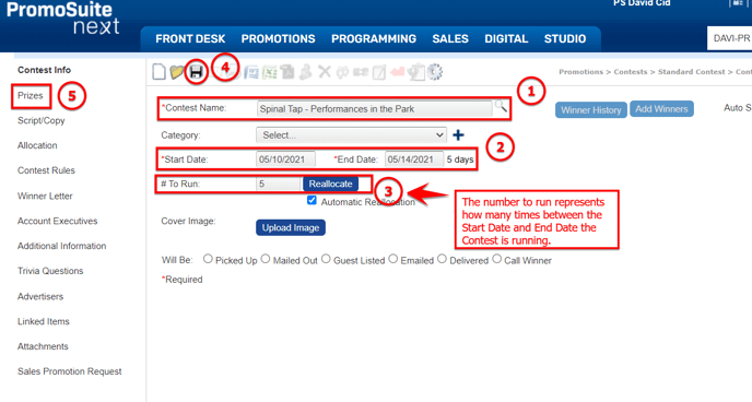 Creating Standard Contest 2 V2