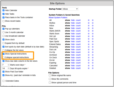 checkboxes done